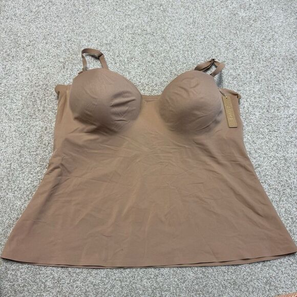 Skims Womens Shapewear Push-Up Tank Sienna Size XXXXL‎  Contouring Wireless - Picture 1 of 5
